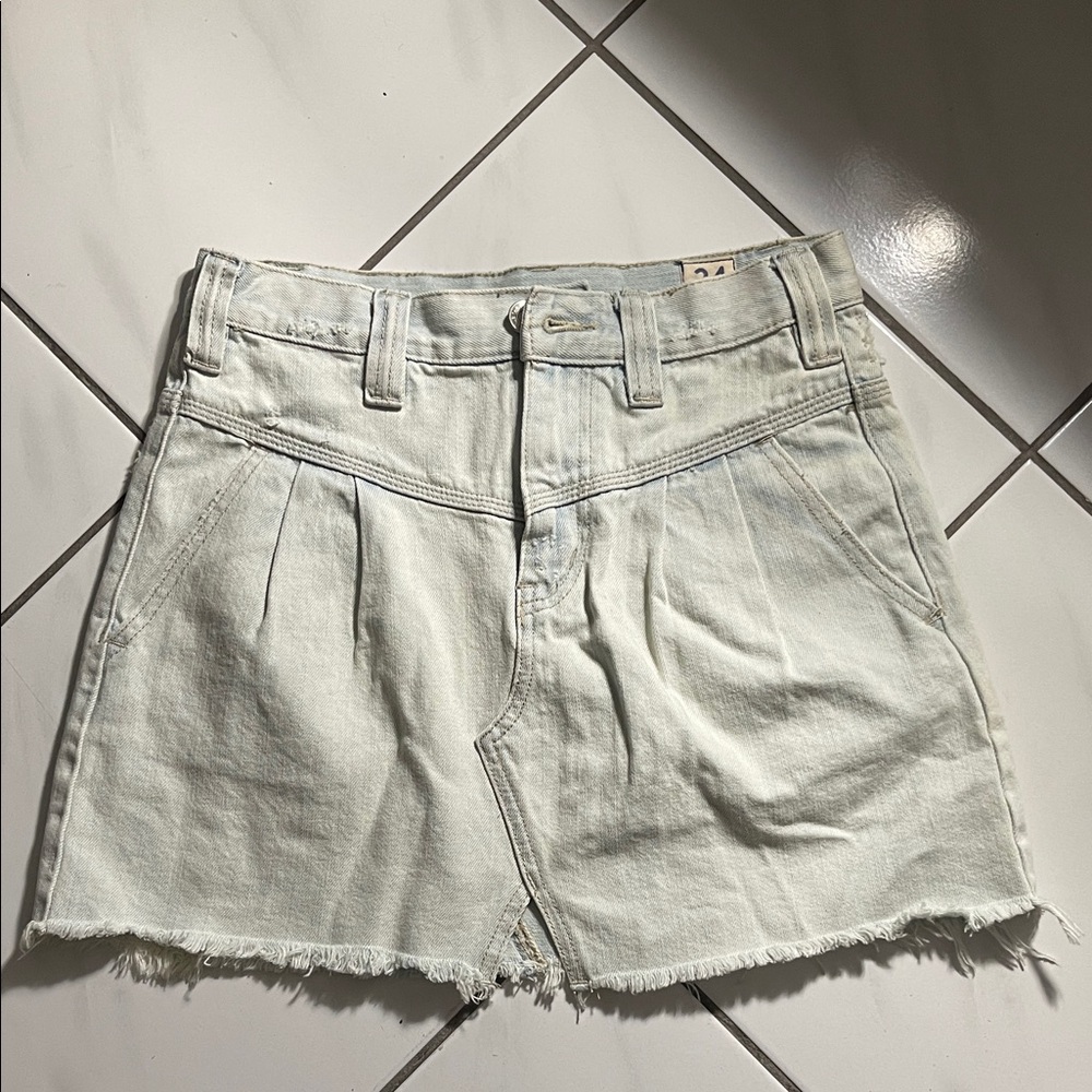 We The Free Light Denim Jean Shorts